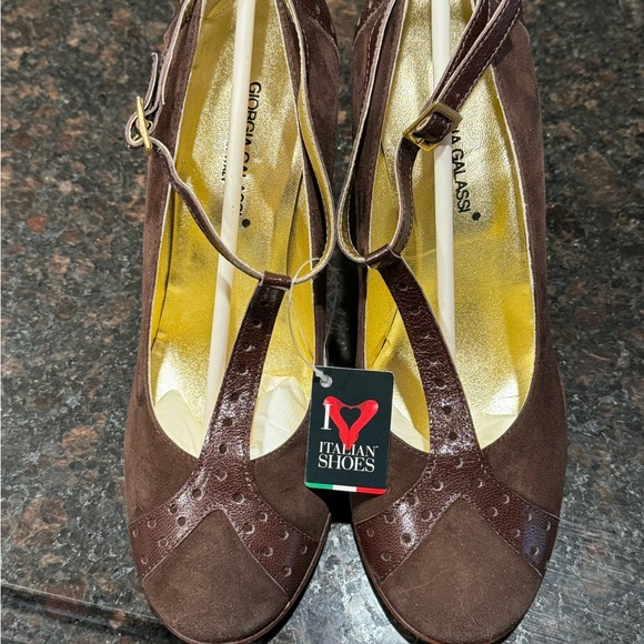 🆕🌿GIORGIO GALASSI SUEDE PUMPS🌿 - Picture 9 of 14